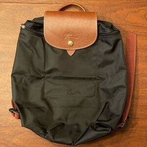 Longchamp Le Pliage Nylon Canvas Backpack